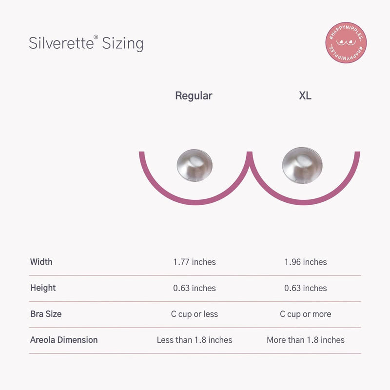 [SILVERETTE] - The Original Silver Nursing Cups (Regular Size)